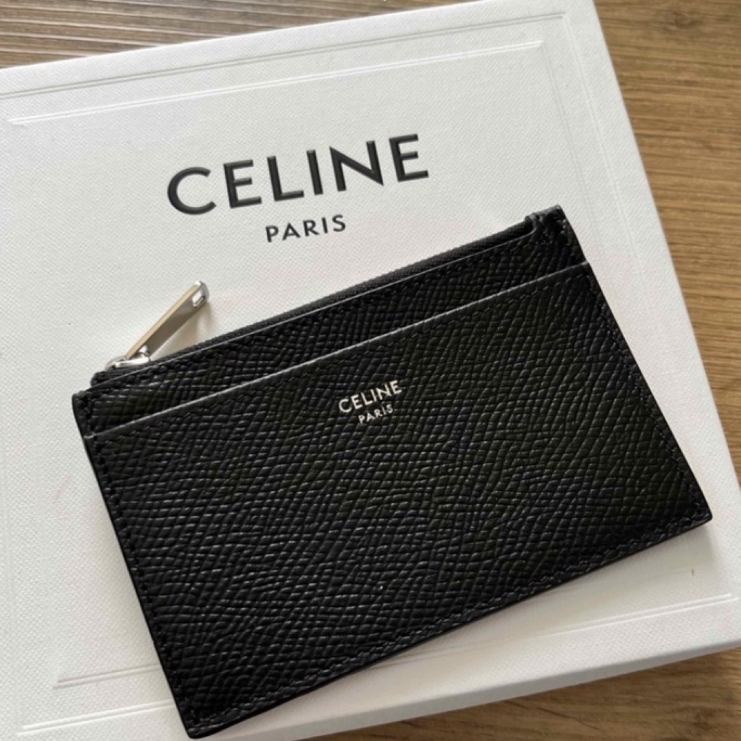 celine(セリーヌ)のCELINE/セリーヌ　コインケース/コンパクト財布　美品　正規品 レディースのファッション小物(財布)の商品写真