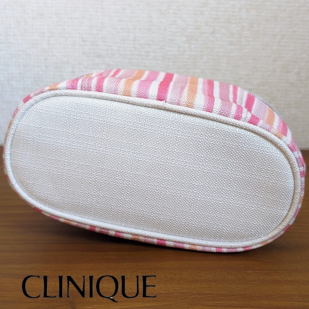 CLINIQUE(クリニーク)の新品 訳あり バニティ型ポーチ クリニーク コスメポーチ ノベルティ 化粧ポーチ レディースのファッション小物(ポーチ)の商品写真