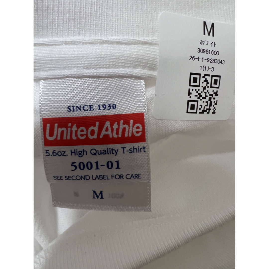 UnitedAthle(ユナイテッドアスレ)の★美品★ United Athle 半袖Tシャツ　Mサイズ　ユニセックス メンズのトップス(Tシャツ/カットソー(半袖/袖なし))の商品写真