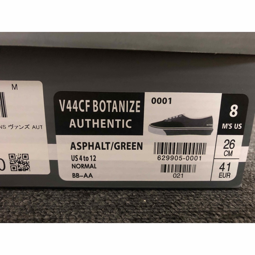 VANS(ヴァンズ)の【新品】 VANS × BOTANIZE AUTHENTIC スニーカー26.0 メンズの靴/シューズ(スニーカー)の商品写真