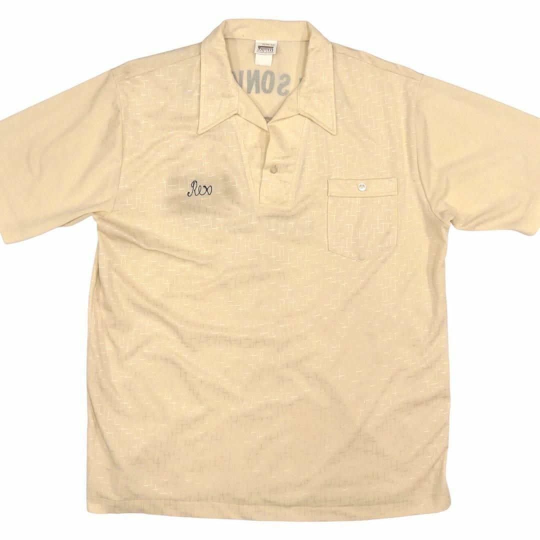 モンゴメリーワード ポロシャツ XL 刺繍 ボーリングシャツ NR3859 メンズのトップス(ポロシャツ)の商品写真