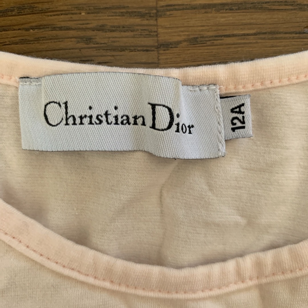 Christian Dior(クリスチャンディオール)のディオール★タンクトップ12A キッズ/ベビー/マタニティのキッズ服女の子用(90cm~)(Tシャツ/カットソー)の商品写真