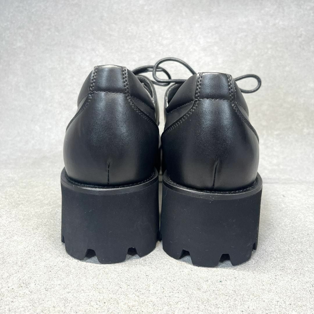 whoop-de-doo(フープディドゥ)のフープディドゥ サイズ42 26cm プラットフォームバルーンシューズブラック メンズの靴/シューズ(デッキシューズ)の商品写真