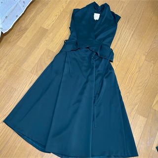 Sybilla - シビラ　新品　変形 3way フリル カシュクール ロング ワンピース