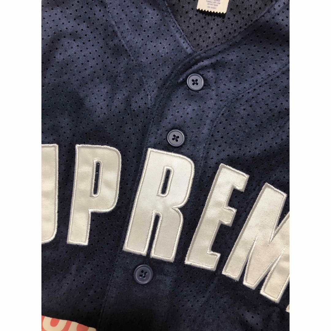 Supreme(シュプリーム)のSupreme Ultrasuede Mesh Baseball Jersey メンズのトップス(シャツ)の商品写真