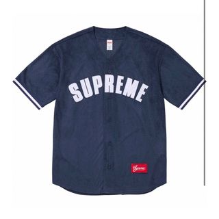 Supreme Ultrasuede Mesh Baseball Jersey