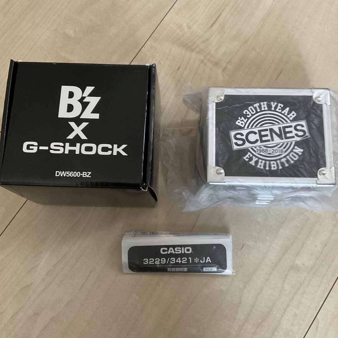 G-SHOCK(ジーショック)のB’z 30周年 G-SHOCK DW5600-BZ 美品 メンズの時計(腕時計(デジタル))の商品写真