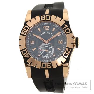 ROGER DUBUIS - ROGER DUBUIS SED46-14-51-00/08A10/B1 ニューイージーダイバー  腕時計 K18PG ラバー メンズ