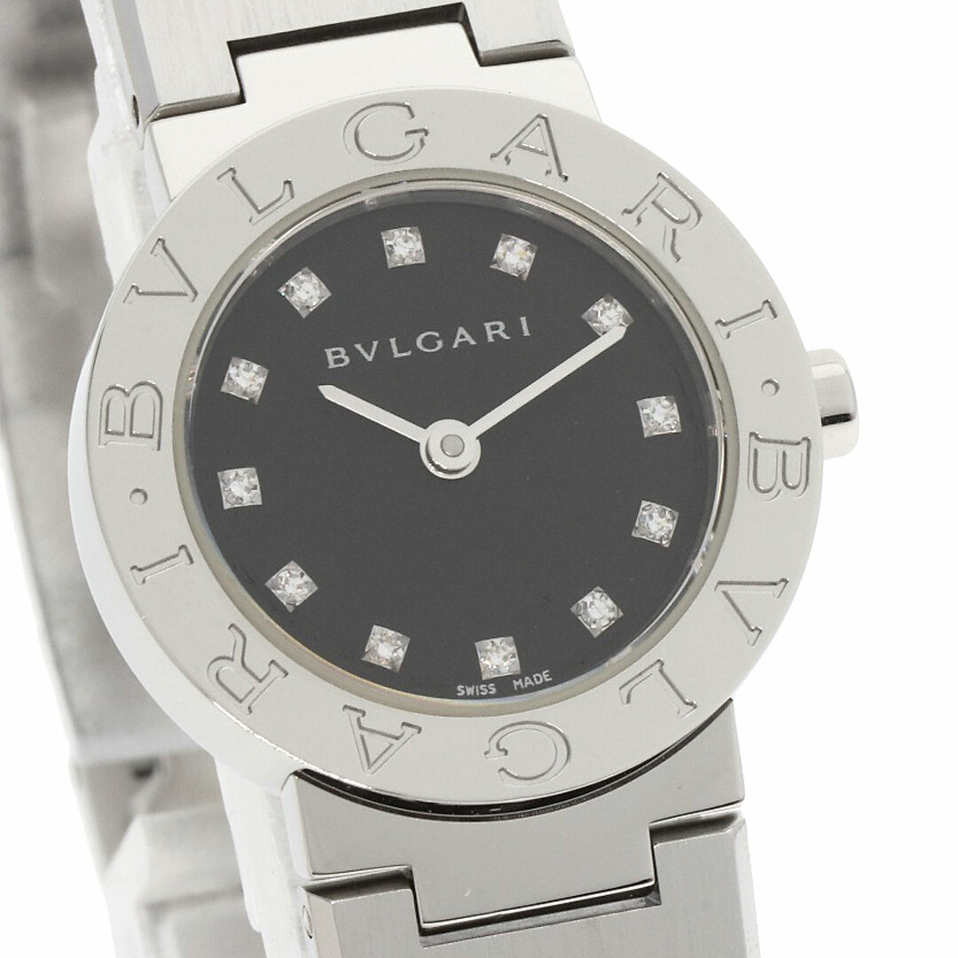 BVLGARI(ブルガリ)のBVLGARI BB23SS/12 ブルガリブルガリ 12P ダイヤモンド 腕時計 SS SS レディース レディースのファッション小物(腕時計)の商品写真