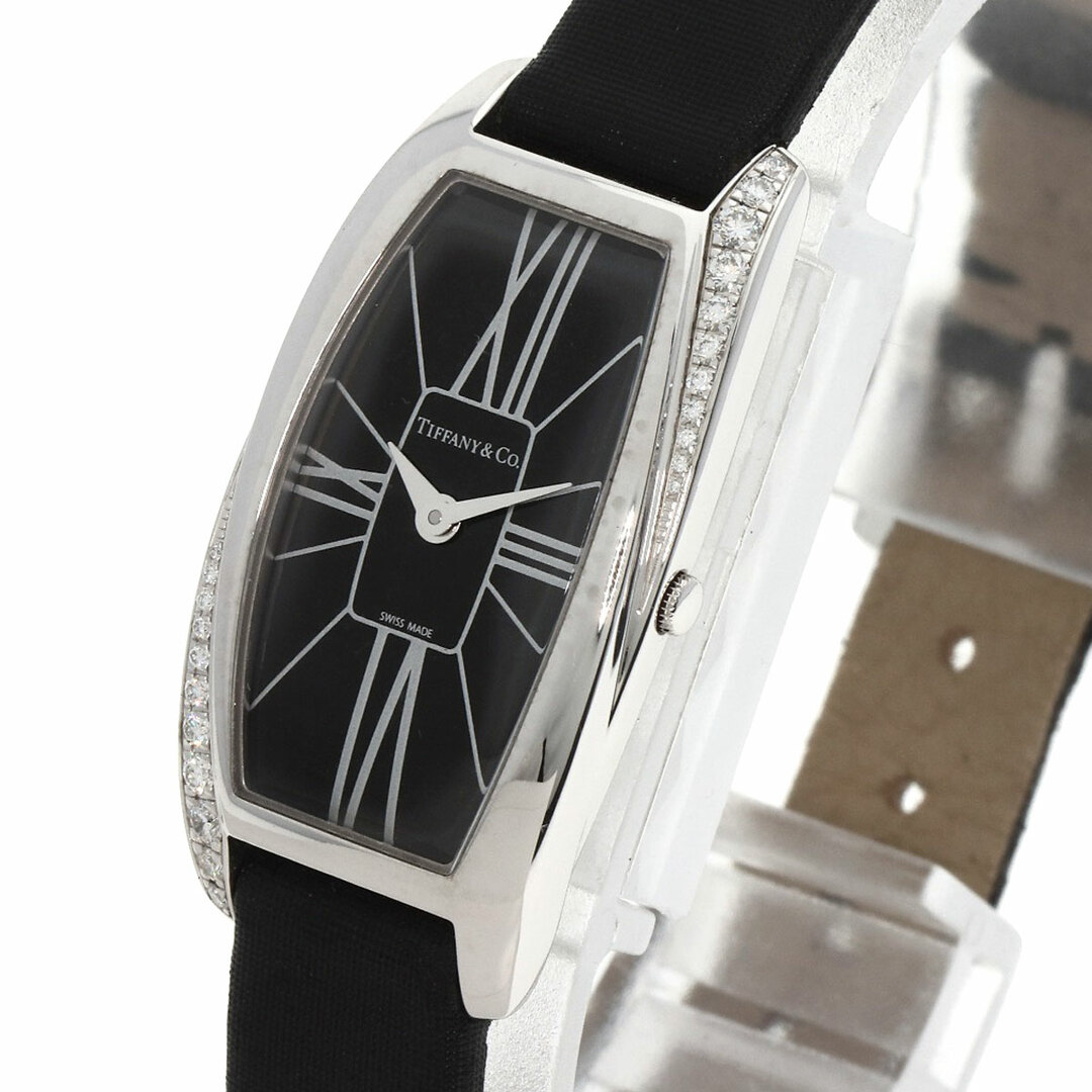 Tiffany & Co.(ティファニー)のTIFFANY&Co. Z6400.10.40F10A40E ジュメア ダイヤモンド 腕時計 K18WG 革 レディース レディースのファッション小物(腕時計)の商品写真