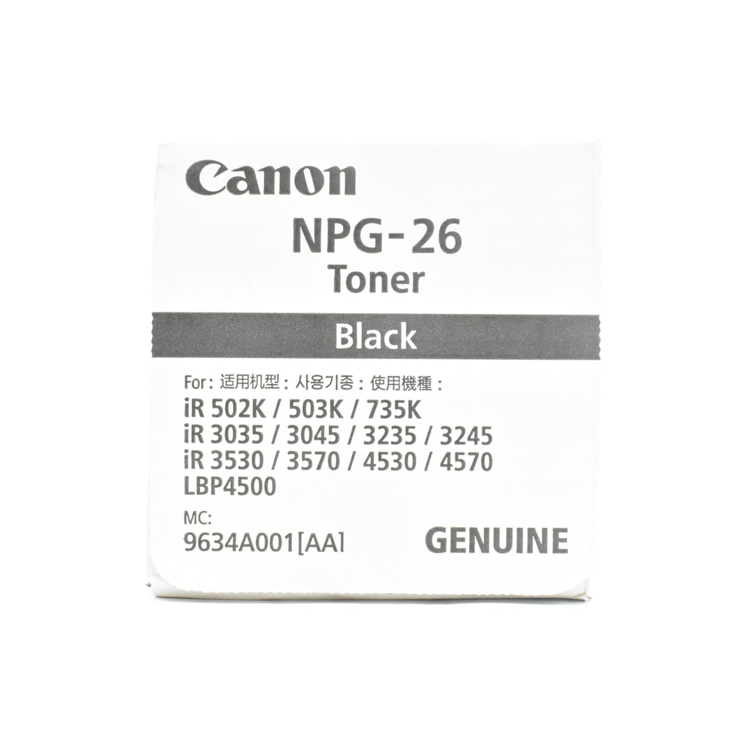 未使用 CANON 純正 トナー NPG-26 ブラック  キャノン IT4XDJBXM9C4-YR-N01-byebye インテリア/住まい/日用品のオフィス用品(OA機器)の商品写真