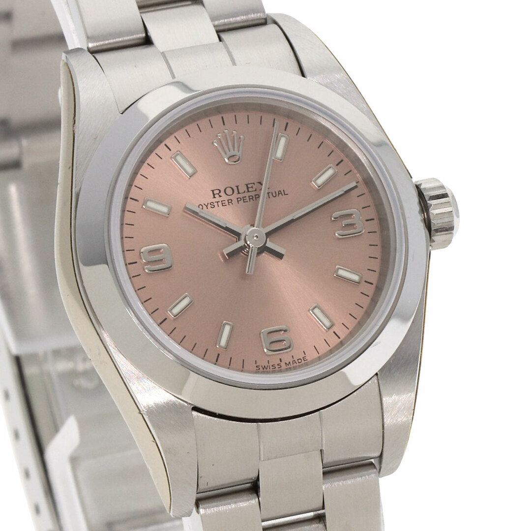 ROLEX(ロレックス)のROLEX 76080 オイスターパーペチュアル 腕時計 SS SS レディース レディースのファッション小物(腕時計)の商品写真