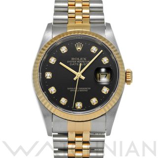 ロレックス(ROLEX)の中古 ロレックス ROLEX 16233G T番(1996年頃製造) ブラック /ダイヤモンド メンズ 腕時計(腕時計(アナログ))