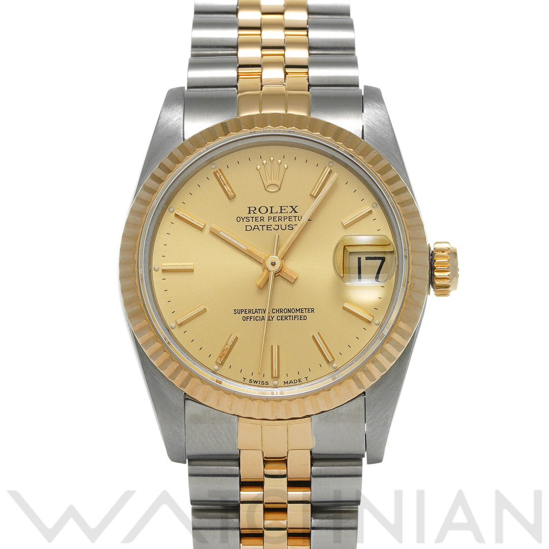 ROLEX(ロレックス)の中古 ロレックス ROLEX 68273 98番台(1987年頃製造) シャンパン ユニセックス 腕時計 レディースのファッション小物(腕時計)の商品写真