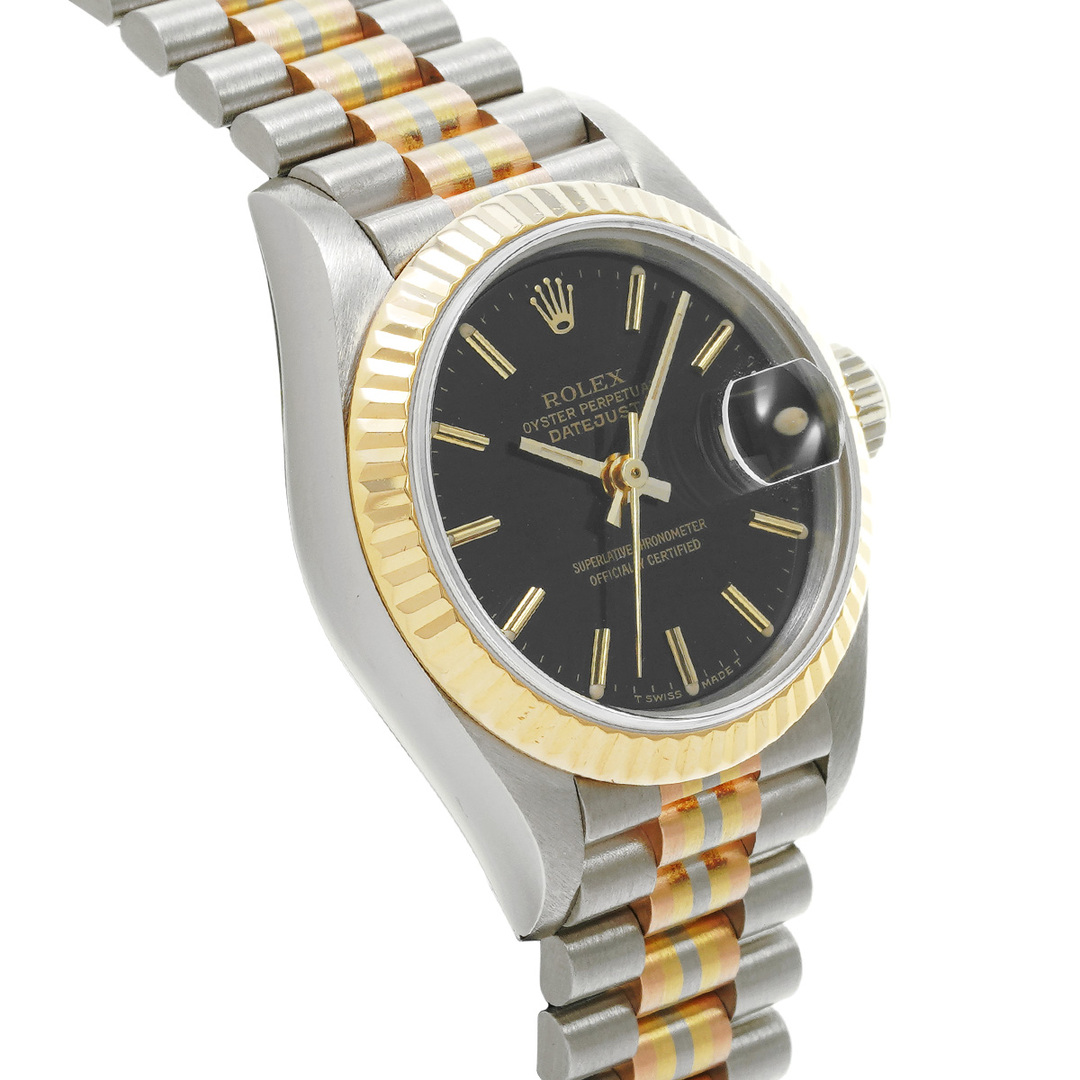 ROLEX(ロレックス)の中古 ロレックス ROLEX 69179BIC 95番台(1986年頃製造) ブラック レディース 腕時計 レディースのファッション小物(腕時計)の商品写真