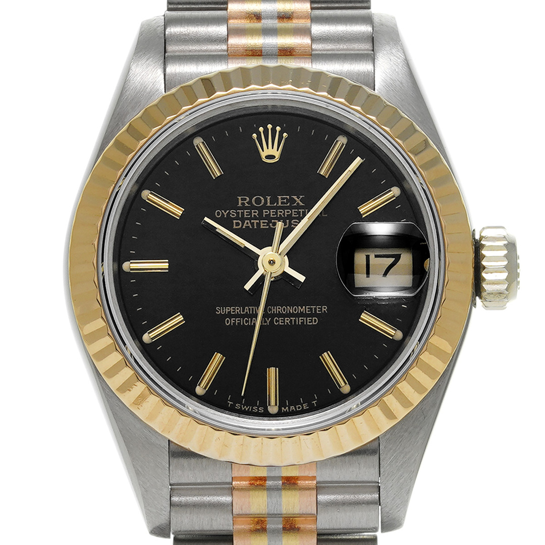 ROLEX(ロレックス)の中古 ロレックス ROLEX 69179BIC 95番台(1986年頃製造) ブラック レディース 腕時計 レディースのファッション小物(腕時計)の商品写真