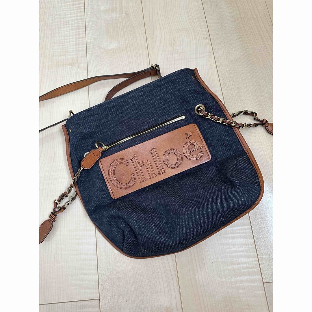 Chloe(クロエ)のクロエ　ハーレー　ショルダーバッグ　デニム レディースのバッグ(ショルダーバッグ)の商品写真