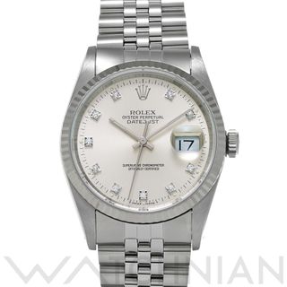 ロレックス(ROLEX)の中古 ロレックス ROLEX 16234G L番(1990年頃製造) シルバー /ダイヤモンド メンズ 腕時計(腕時計(アナログ))