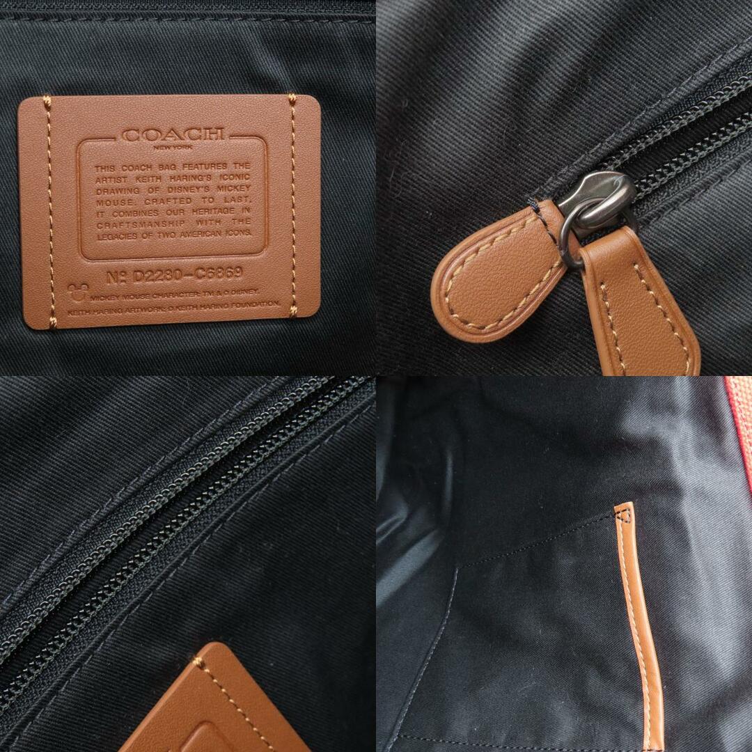 COACH(コーチ)のCOACH C6869 ミッキーマウス キースへリング コラボ トートバッグ PVC レディース レディースのバッグ(トートバッグ)の商品写真