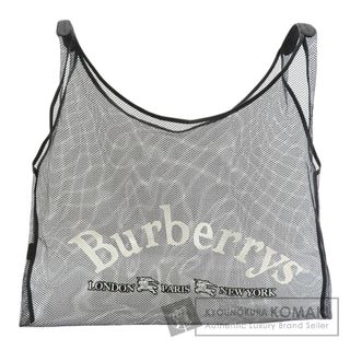 バーバリー(BURBERRY)のBURBERRY メッシュ ネットトート トートバッグ ポリエステル レザー レディース(トートバッグ)