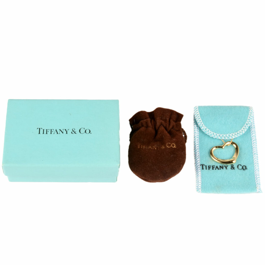 Tiffany & Co.(ティファニー)のティファニー Tiffany&Co. オープンハート ネックレス K18YG レディース【中古】 レディースのアクセサリー(ネックレス)の商品写真