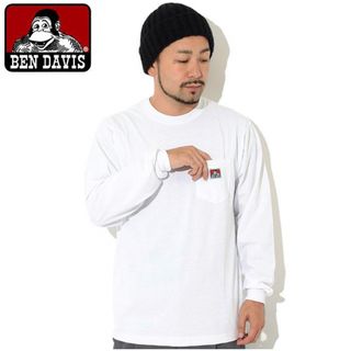 ベンデイビス(BEN DAVIS)の★新品★ BEN DAVIS 長袖カットソー　Mサイズ(Tシャツ/カットソー(七分/長袖))