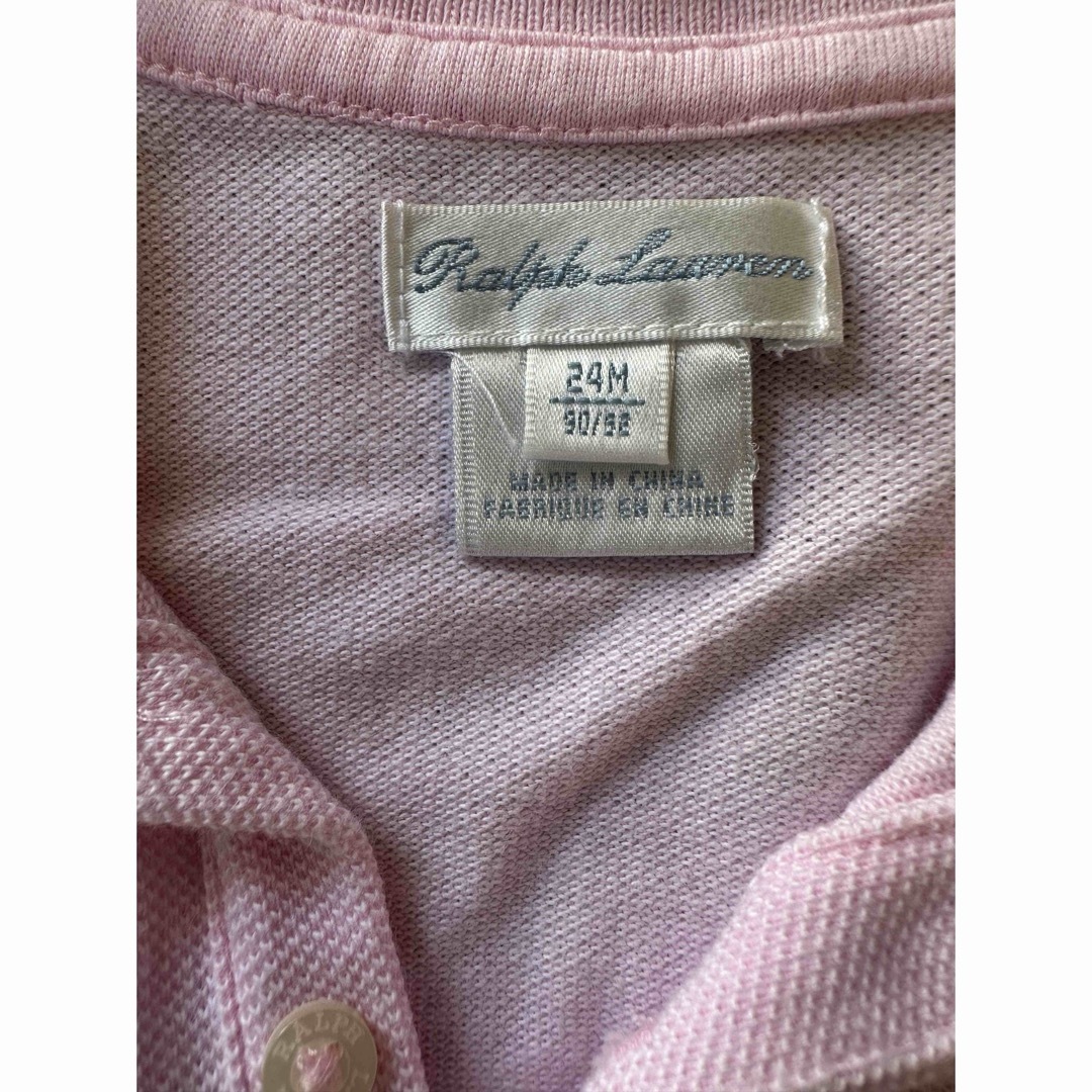 POLO RALPH LAUREN(ポロラルフローレン)のラルフローレン ワンピ 90サイズ 24M キッズ/ベビー/マタニティのキッズ服女の子用(90cm~)(ワンピース)の商品写真