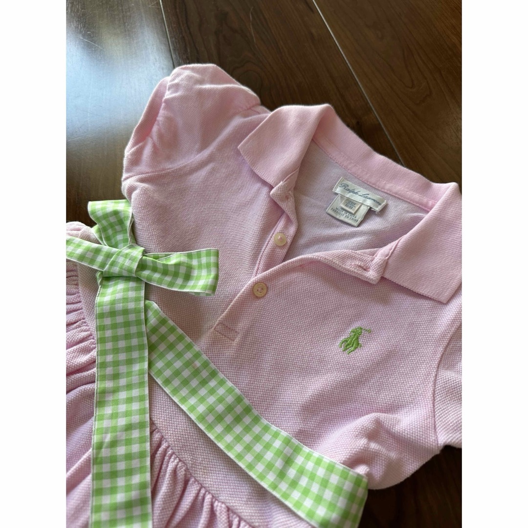 POLO RALPH LAUREN(ポロラルフローレン)のラルフローレン ワンピ 90サイズ 24M キッズ/ベビー/マタニティのキッズ服女の子用(90cm~)(ワンピース)の商品写真