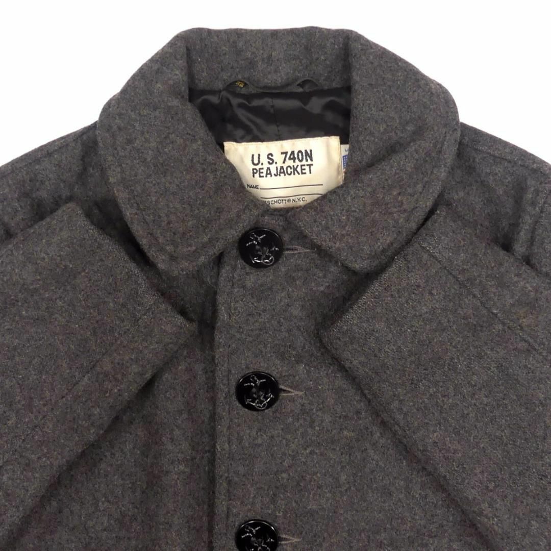 schott - Schott ショット Pコート S ピーコート 36 シングル schott - Schott ショット Pコート S ピーコート 36 シングル