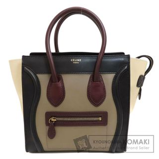 セリーヌ(celine)のCELINE ラゲージマイクロ ハンドバッグ カーフ レディース(ハンドバッグ)