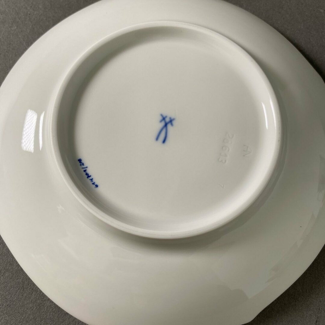 6e14 【5客セット】 Meissen マイセン 青い花 ティーカップ 6e14 【5客セット】 Meissen マイセン 青い花 ティーカップ