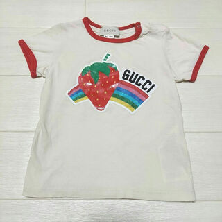 グッチ(Gucci)のGUCCI グッチ キッズ Tシャツ いちご 24m(Tシャツ/カットソー)