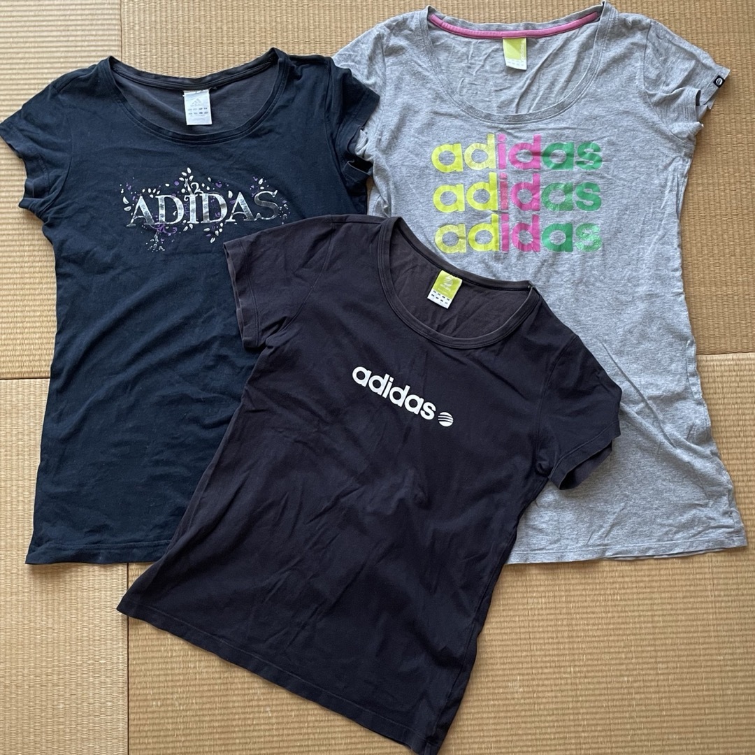 adidas(アディダス)のレディースadidas/L レディースのトップス(Tシャツ(半袖/袖なし))の商品写真