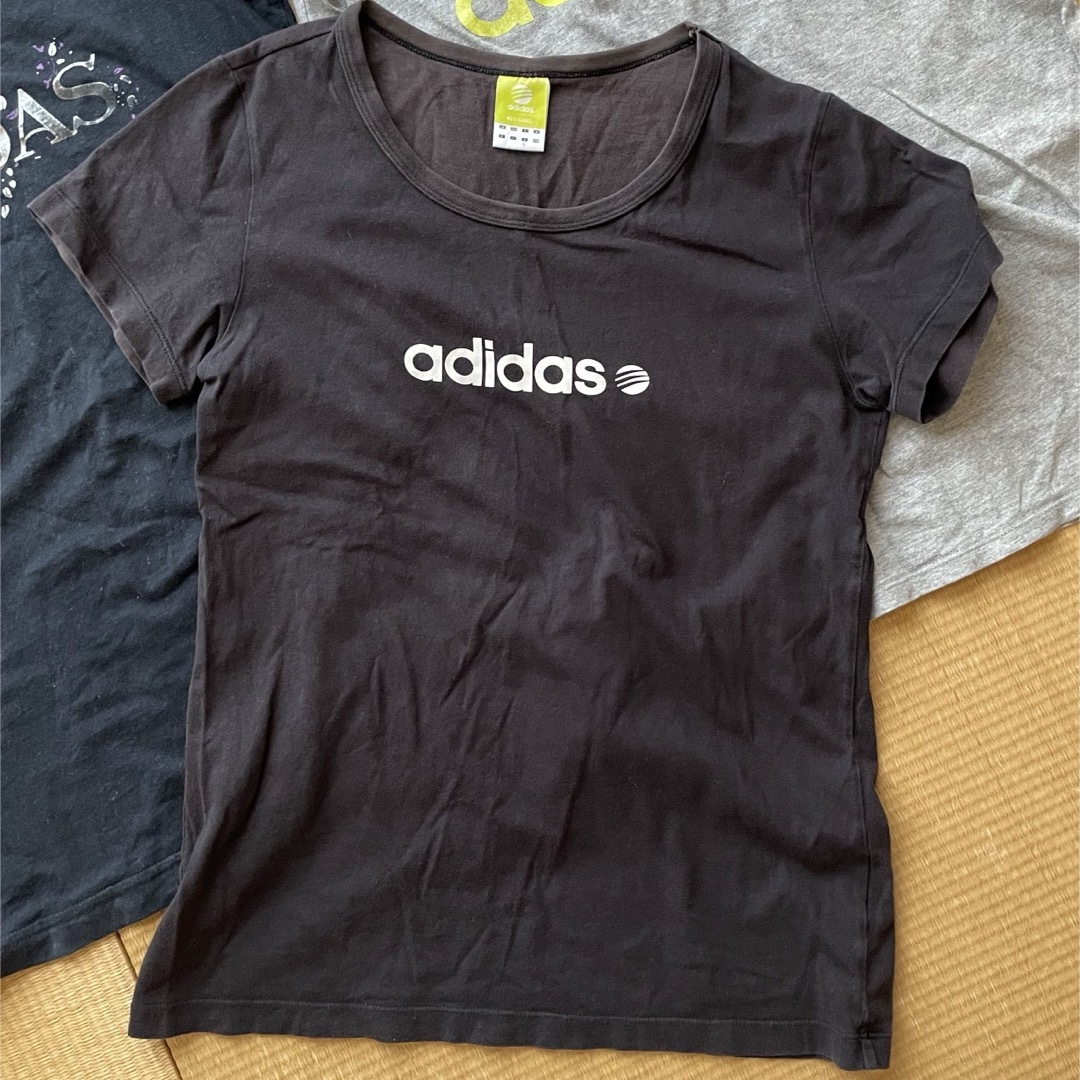adidas(アディダス)のレディースadidas/L レディースのトップス(Tシャツ(半袖/袖なし))の商品写真