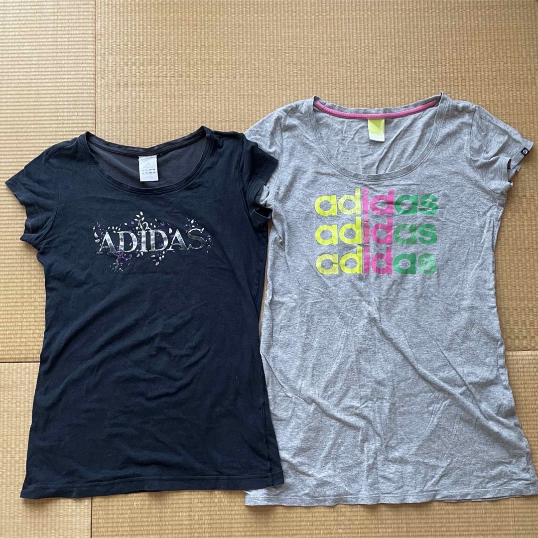 adidas(アディダス)のレディースadidas/L レディースのトップス(Tシャツ(半袖/袖なし))の商品写真