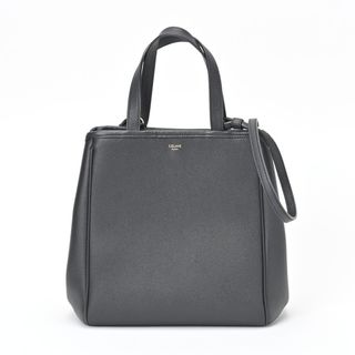 セリーヌ(celine)のセリーヌ / CELINE　スモール フォールド カバ　19407　グレインドカーフスキン　ブラック　【中古】 商品番号 S-155572(トートバッグ)