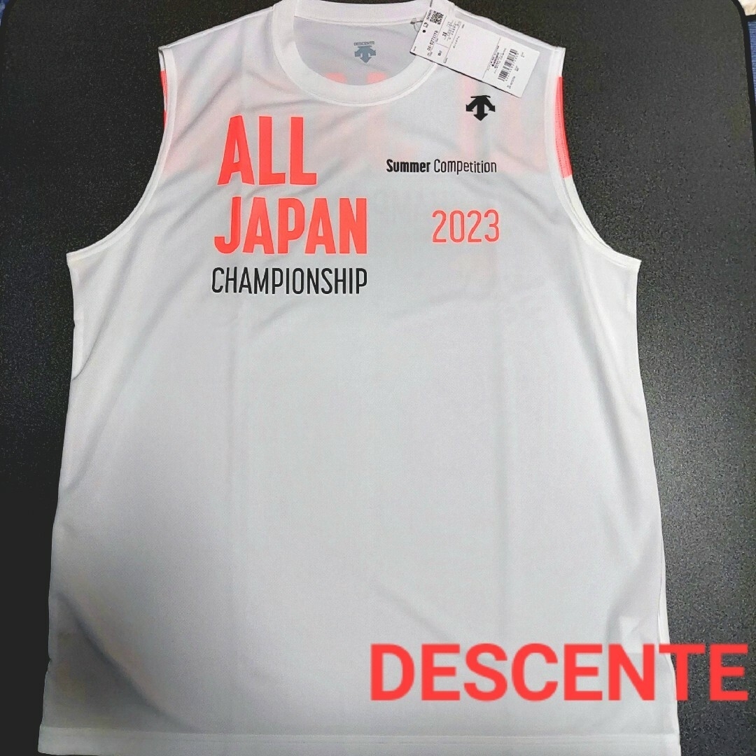 DESCENTE(デサント)の☆人気　DESCENTE　デサント　ノースリーブ　シャツ　インターハイ　国体 メンズのトップス(Tシャツ/カットソー(半袖/袖なし))の商品写真