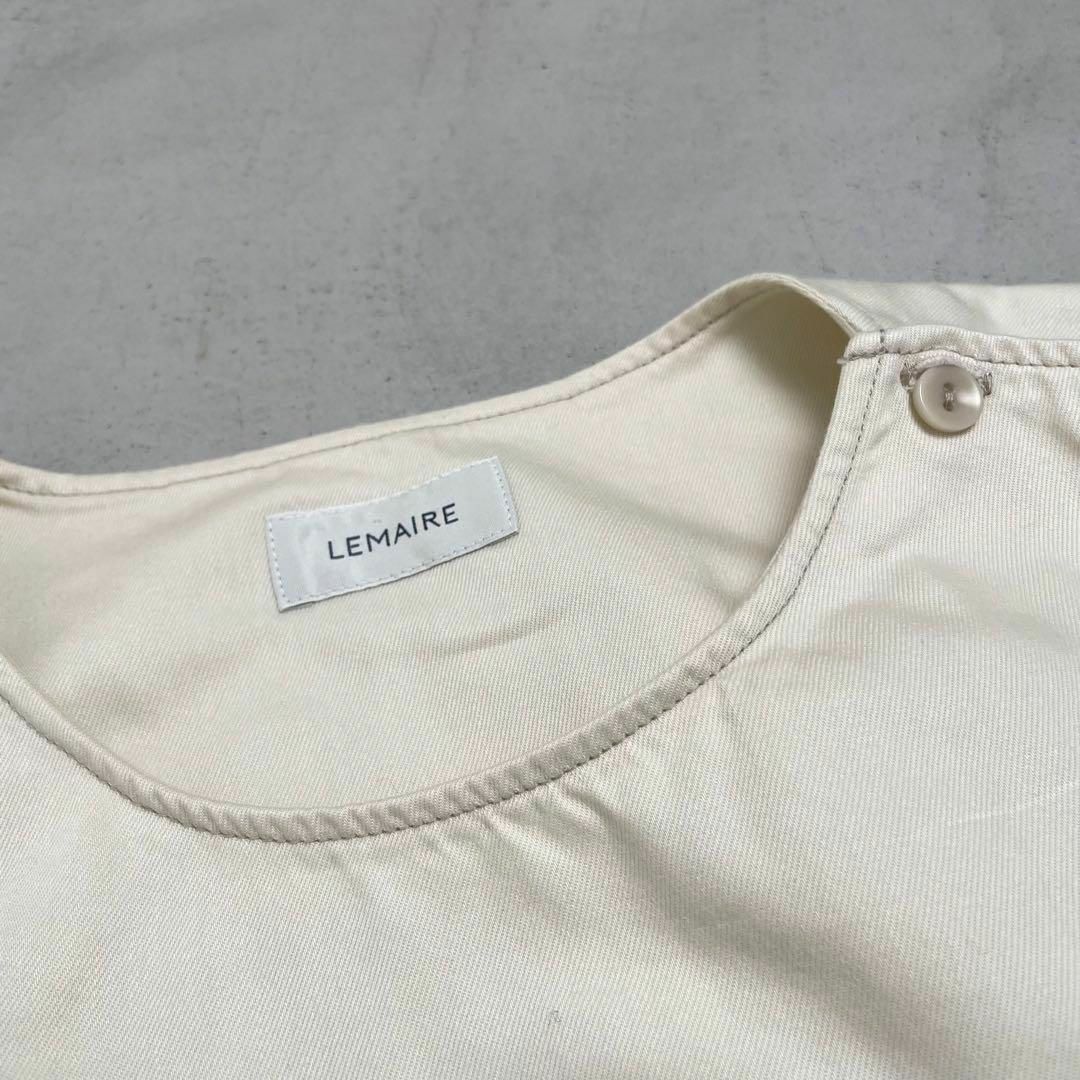 LEMAIRE(ルメール)の【美品】LEMAIRE ルメール プルオーバー 半袖 シャツ 50 高級 メンズのトップス(Tシャツ/カットソー(半袖/袖なし))の商品写真