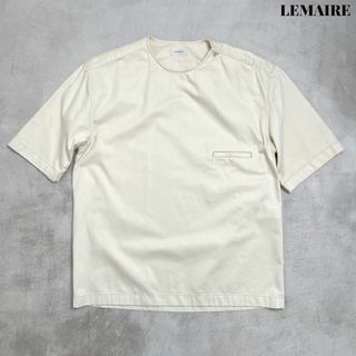 LEMAIRE - 【美品】LEMAIRE ルメール プルオーバー 半袖 シャツ 50 高級