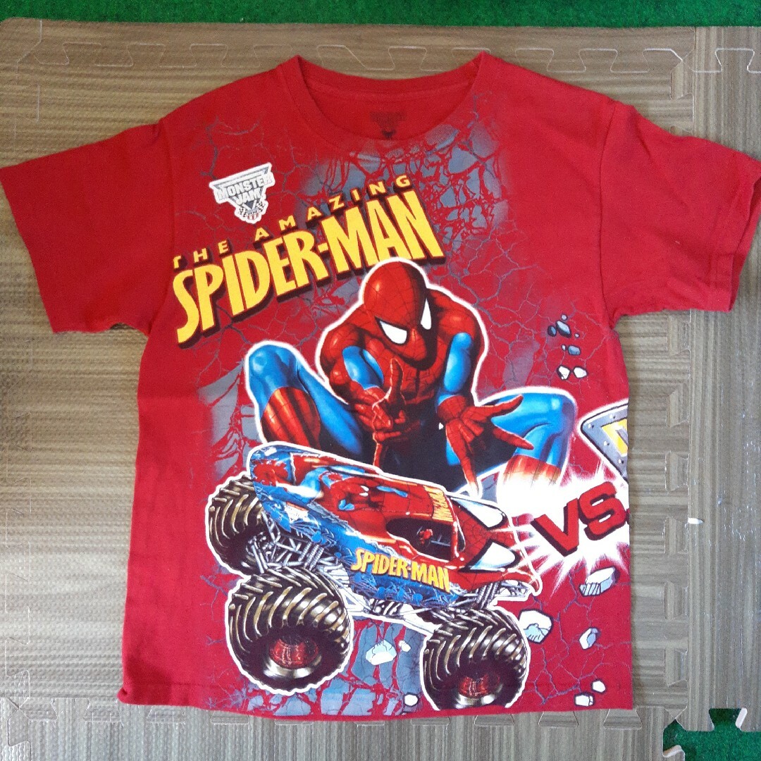MARVEL(マーベル)のスパイダーマン　Tシャツ キッズ/ベビー/マタニティのキッズ服男の子用(90cm~)(Tシャツ/カットソー)の商品写真