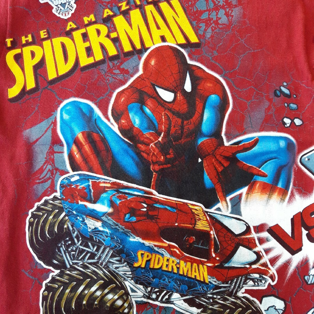 MARVEL(マーベル)のスパイダーマン　Tシャツ キッズ/ベビー/マタニティのキッズ服男の子用(90cm~)(Tシャツ/カットソー)の商品写真