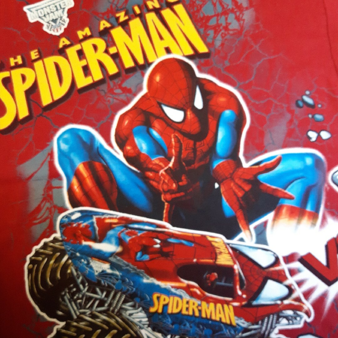 MARVEL(マーベル)のスパイダーマン　Tシャツ キッズ/ベビー/マタニティのキッズ服男の子用(90cm~)(Tシャツ/カットソー)の商品写真