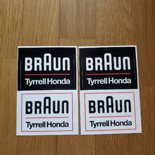 ホンダ - 非売品HONDAステッカーBRAUN TYRRELL HONDA2点セット