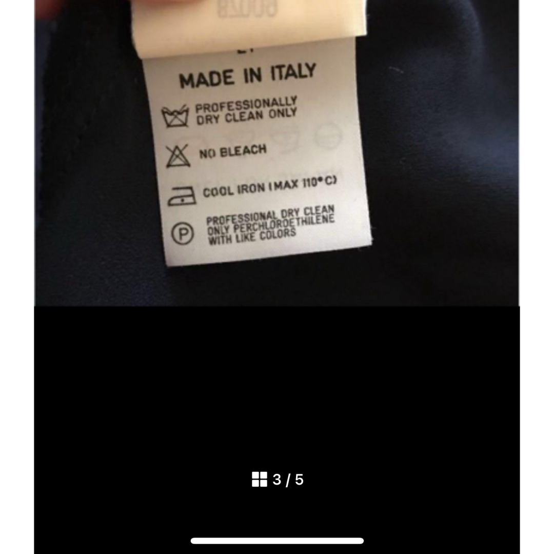 Max Mara(マックスマーラ)の最終お値下げ❗️ネイビー シフォン ワンピース フォーマルにも レディースのワンピース(ひざ丈ワンピース)の商品写真