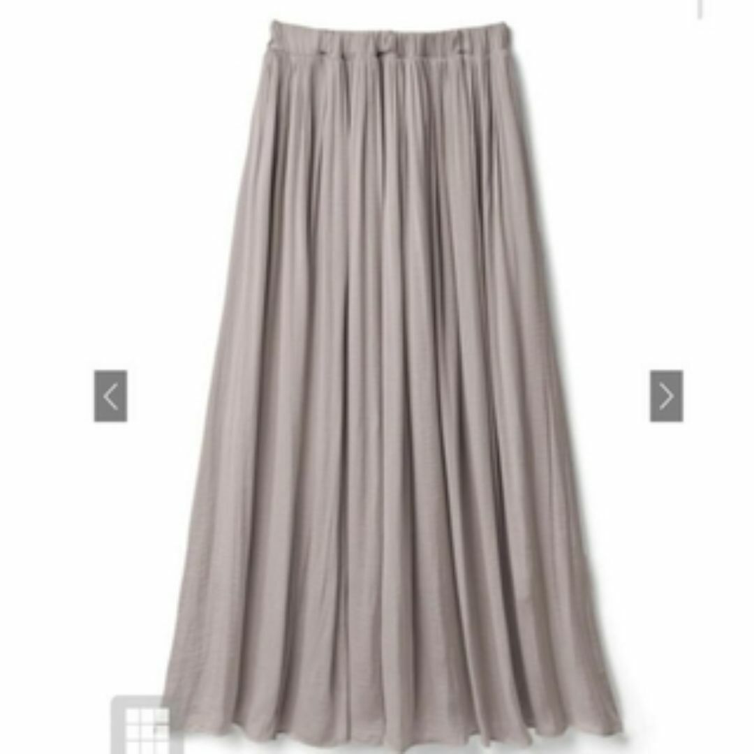 GRL(グレイル)の【GRL / グレイル】S ギャザーフレアスカート グレー レディースのスカート(ロングスカート)の商品写真