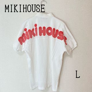 ミキハウス(mikihouse)のMIKIHOUSE ミキハウス　メンズ　半袖　ポロシャツ　L(ポロシャツ)