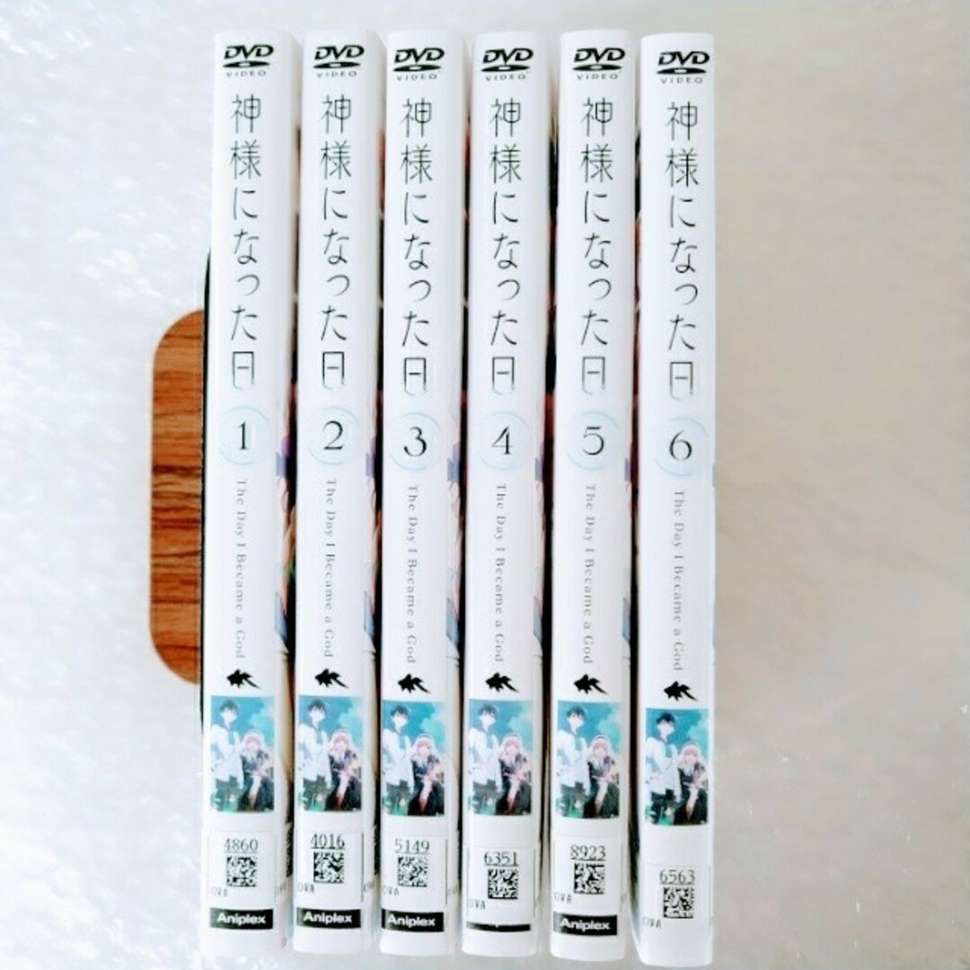 DVD「神様になった日　全６巻」レンタル落ち エンタメ/ホビーのDVD/ブルーレイ(アニメ)の商品写真