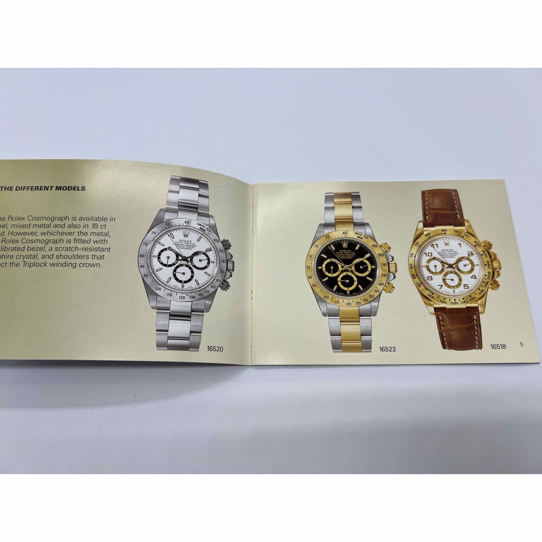 ROLEX(ロレックス)のロレックス ROLEX 1999年 デイトナ冊子 オイスター冊子 16520  メンズの時計(その他)の商品写真