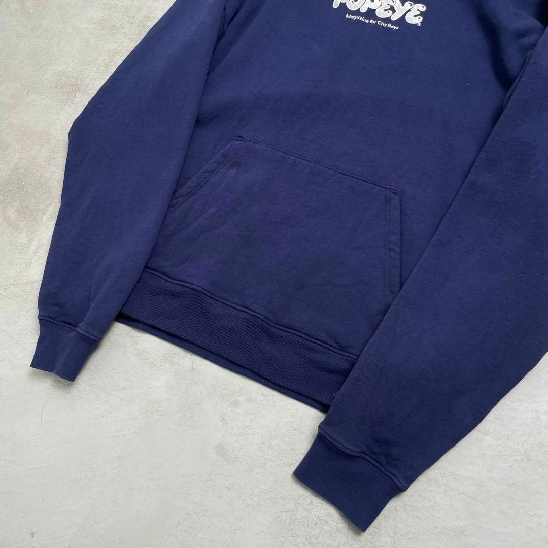 【即完品】PEPOYE ポパイ ロゴ パーカー M Logo Hoodie