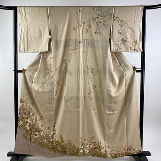 訪問着 身丈161cm 裄丈63.5cm 正絹 秀品 【中古】(着物)